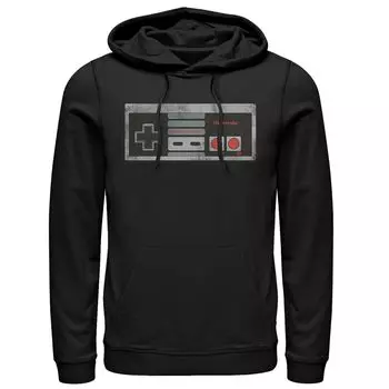 Мужской пуловер с капюшоном для контроллера Nintendo Licensed Character