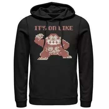Мужской пуловер с капюшоном Donkey Kong Licensed Character