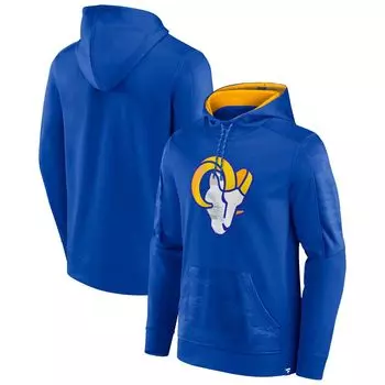 Мужской пуловер с капюшоном Fanatics Royal Los Angeles Rams On The Ball
