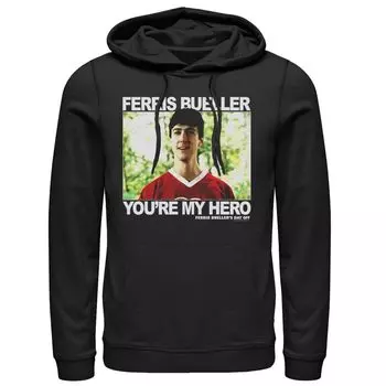 Мужской пуловер с капюшоном Ferris Bueller You're My Hero Cameron Licensed Character