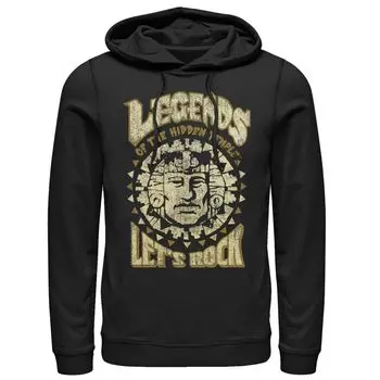 Мужской пуловер с капюшоном Hidden Temple Let's Rock Licensed Character