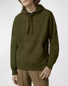 Мужской пуловер с капюшоном Huron Canada Goose, цвет Military Green