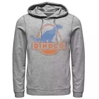 Мужской пуловер с капюшоном и логотипом Disney/Pixar Cars Iconic DINOCO Gas Station Licensed Character