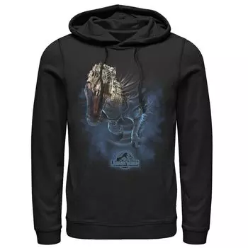 Мужской пуловер с капюшоном Jurassic World Indominus Rex Breaks Through с графическим рисунком Licensed Character