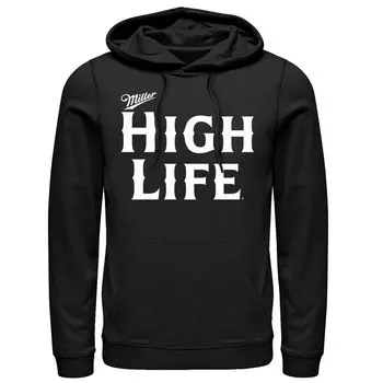 Мужской пуловер с капюшоном Miller High Life Licensed Character