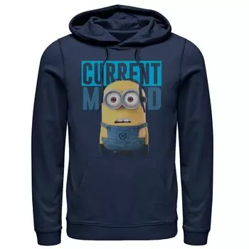 Мужской пуловер с капюшоном Minions Current Mood Licensed Character