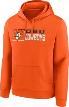 Мужской пуловер с капюшоном NCAA Oklahoma State Cowboys оранжевый