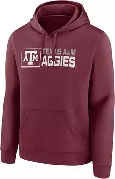 Мужской пуловер с капюшоном NCAA Texas A&M Aggies Maroon