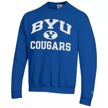 Мужской пуловер с капюшоном Royal BYU Cougars High Motor Champion