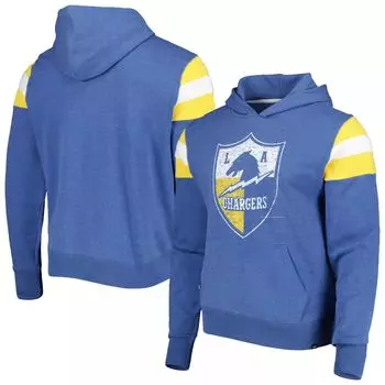 Мужской пуловер с капюшоном Royal Los Angeles Chargers Legacy Premier Nico '47