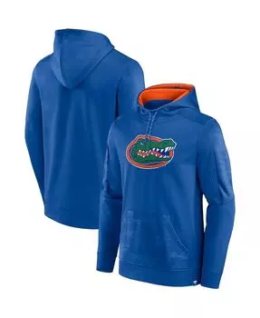 Мужской пуловер с капюшоном с логотипом Royal Florida Gators On The Ball Fanatics
