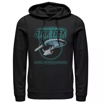 Мужской пуловер с капюшоном Star Trek: The Original Series Enterprise Quote Licensed Character