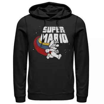 Мужской пуловер с капюшоном Super Mario Bros. Licensed Character