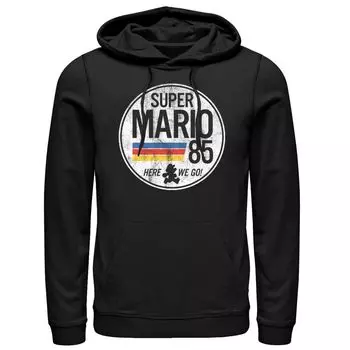 Мужской пуловер с капюшоном Super Mario Licensed Character