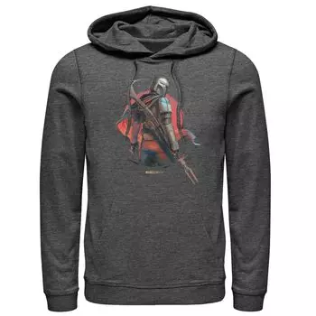 Мужской пуловер с капюшоном The Mandalorian Dusty Sunset Licensed Character