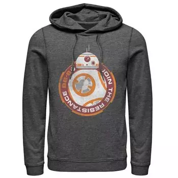 Мужской пуловер с капюшоном «Звездные войны BB-8» Licensed Character