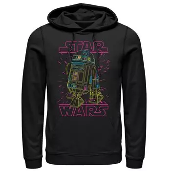 Мужской пуловер с капюшоном «Звездные войны R2D2» Licensed Character