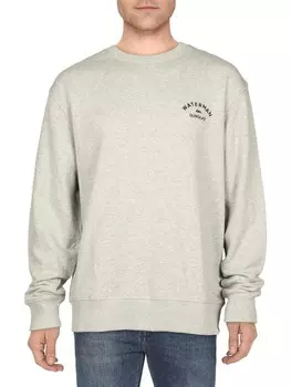 Мужской пуловер с круглым вырезом Waterman Collection Quiksilver, цвет Light Gray Heather