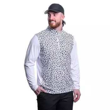 Мужской пуловер с молнией на четверть и фильтром Antigua