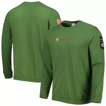 Мужской пуловер в стиле милитари Nike Olive Ohio State Buckeyes