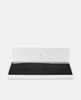 Мужской регулируемый шелковый кушак для курения Emidio Tucci, черный