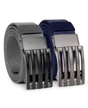 Мужской регулируемый тактический ремень для гольфа с храповым механизмом — 2 упаковки Mio Marino