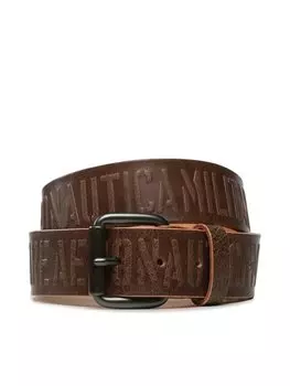 Мужской ремень Aeronautica Militare, коричневый