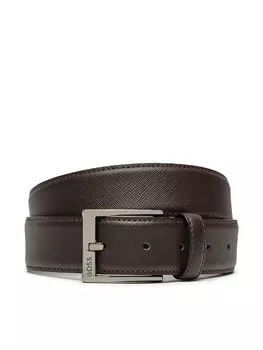 Мужской ремень Boss, коричневый