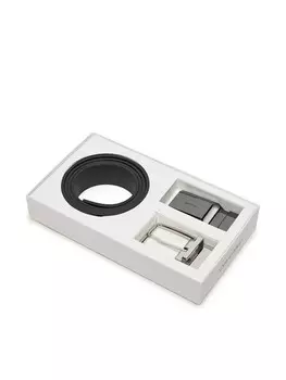 Мужской ремень Calvin Klein Gs 2 Buckles 1 Strap K50K512392, черный