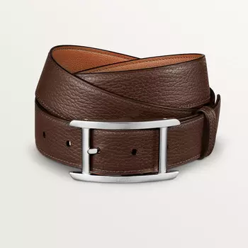 Мужской ремень Cartier Ceinture, Tank de Cartier, ремень cartier cubanno chocolate tank 3
