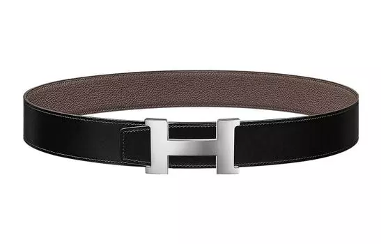 Мужской ремень Constance из телячьей кожи, ширина 3,8 см HERMES