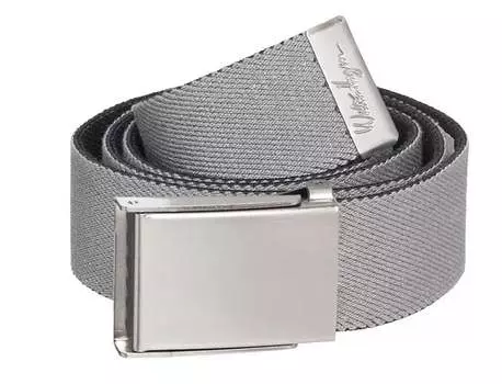 Мужской ремень для гольфа с обратной растяжкой Walter Hagen, серый/черный