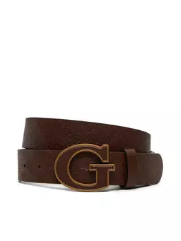 Мужской ремень Guess M4BZ31 L0VG0, коричневый