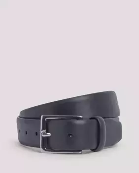 Мужской ремень Hackett с внутренней подкладкой из растительной кожи, черный