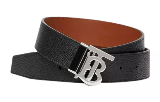Мужской ремень из коровьей кожи. Ширина: 3,5 см Burberry