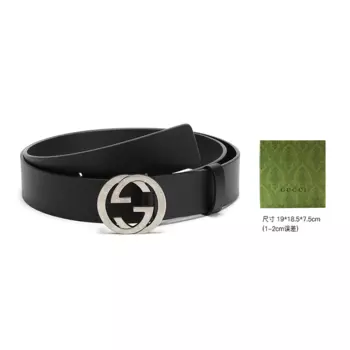 Мужской ремень из коровьей кожи, ширина 3,8 см GUCCI, Box