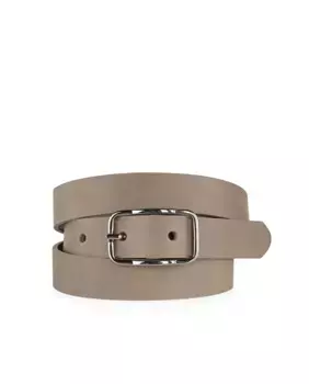 Мужской ремень из кожи цвета камня Jaslen, светло-коричневый