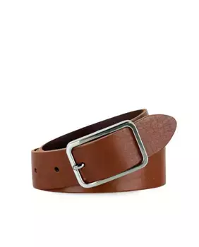 Мужской ремень из кожи цвета кожи Jaslen, цвет Natural