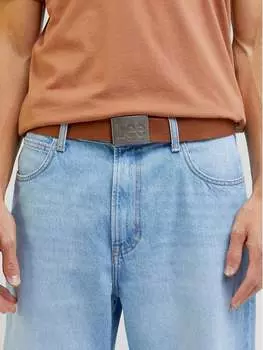 Мужской ремень Lee, коричневый