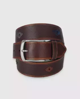 Мужской ремень Leyva, бежевый