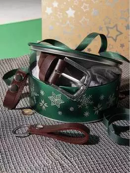 Мужской ремень Ombre, коричневый