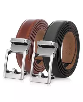 Мужской ремень с храповым механизмом Lavish Ore Leather (2 пары) Mio Marino