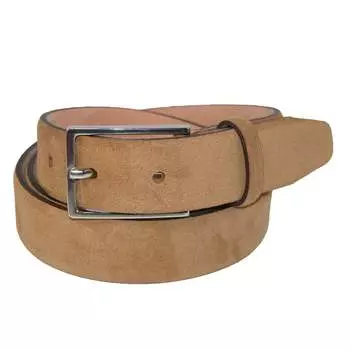 Мужской ремень Stratton Italian Leather Suede The British Belt Company, цвет tan