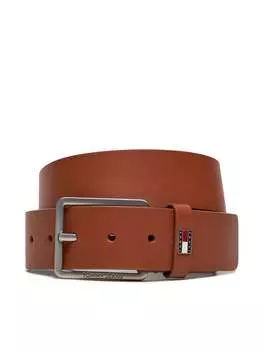 Мужской ремень Tommy Jeans, коричневый