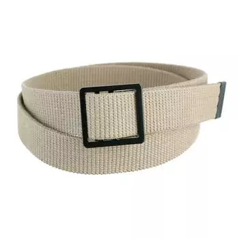 Мужской ремень военного образца с открытой пряжкой CTM, хаки