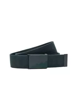 Мужской ремень - Жаккардовый фирменный ремень, 40 мм, Логотип LACOSTE, цвет Sinople