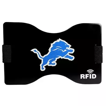 Мужской RFID-кошелек Detroit Lions в твердом футляре, цвет Lns Team