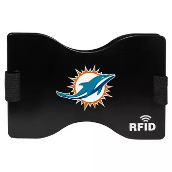 Мужской RFID-кошелек в твердом футляре Miami Dolphins, цвет Dol Team