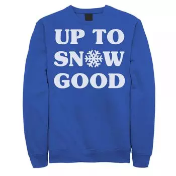 Мужской рождественский свитер Up To Snow Good Snowflake Licensed Character