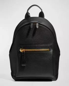 Мужской рюкзак Buckley из зернистой кожи TOM FORD, цвет Black
